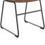 Chaise d'appoint rembourrée en similicuir-1862001544