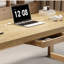 Bureaux rectangulaires en bois massif brun-1069855054-1069855049
