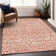Premium Machine Washable Prisco Coral Rug