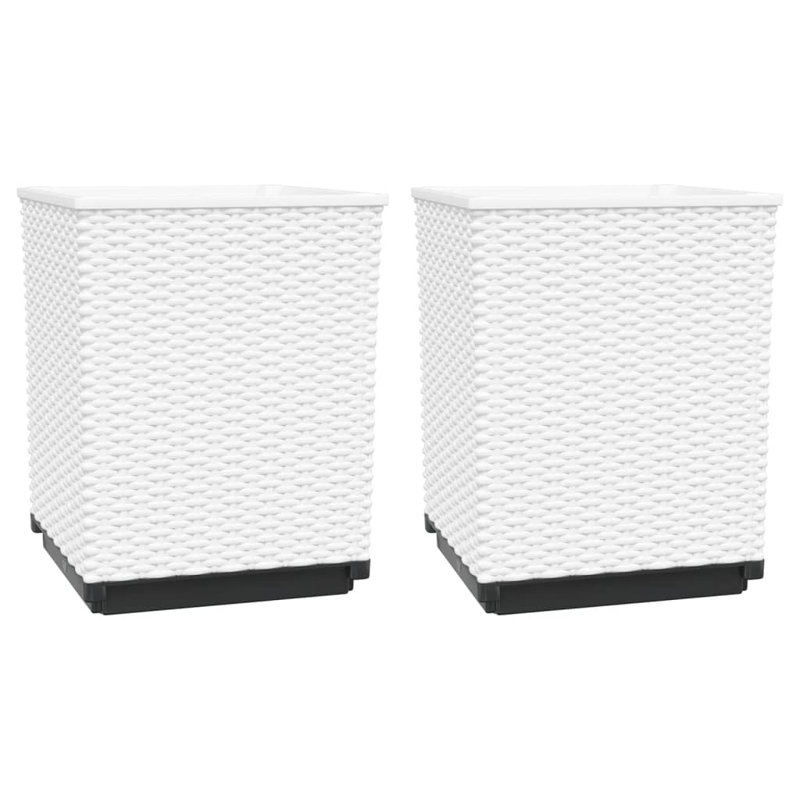 Ornela Planter Box, White, 2