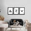 3 Piece Wrapped Canvas Print