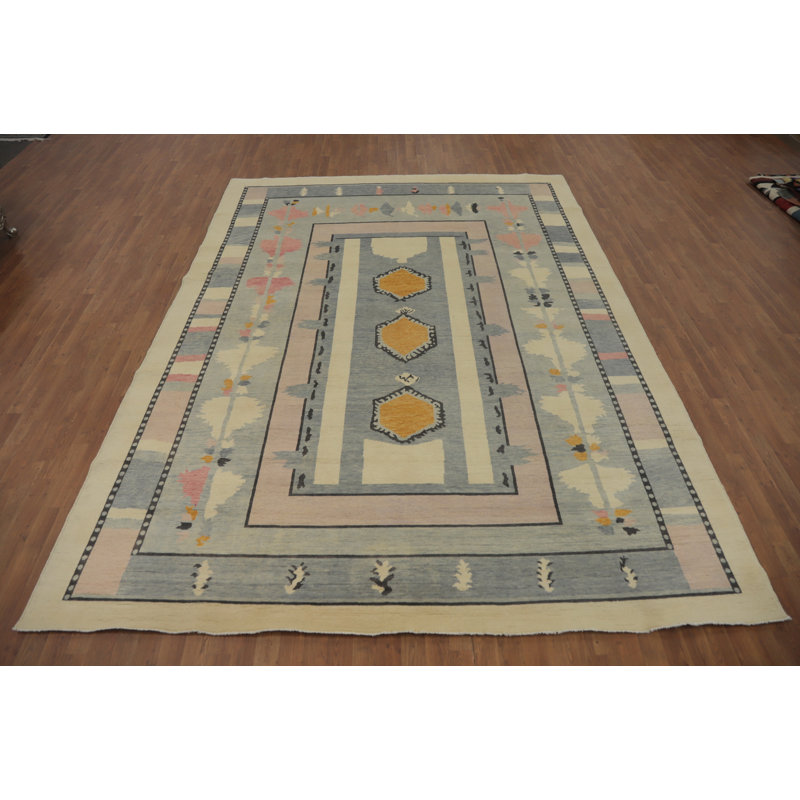 Tapis oriental géométrique 9 x 12