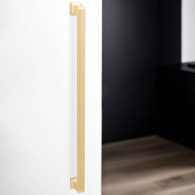 Paquet de 10 poignées d'armoire, poignées d'armoire de cuisine en alliage de zinc durable, poignées de tiroir solides pour armoires, placards et placards