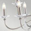 Duluth 9 - Light Candle Style Chandelier-24673733