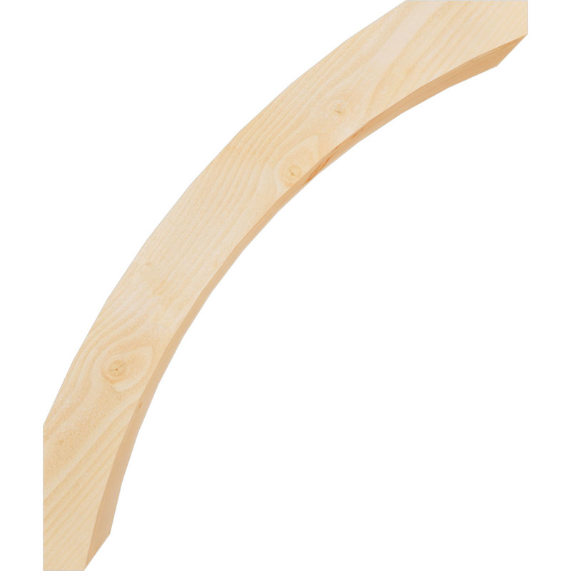 Genouillère Thorton, Sapin Douglas de 6 po (sciage brut), 34 po X P 40 po H