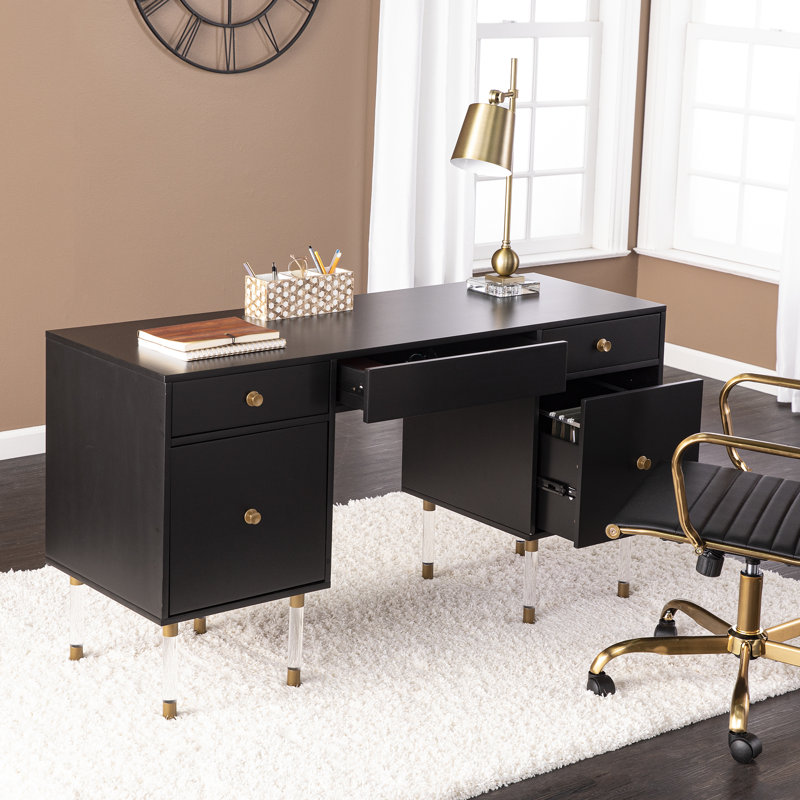 Thorton Writing Desk, Black