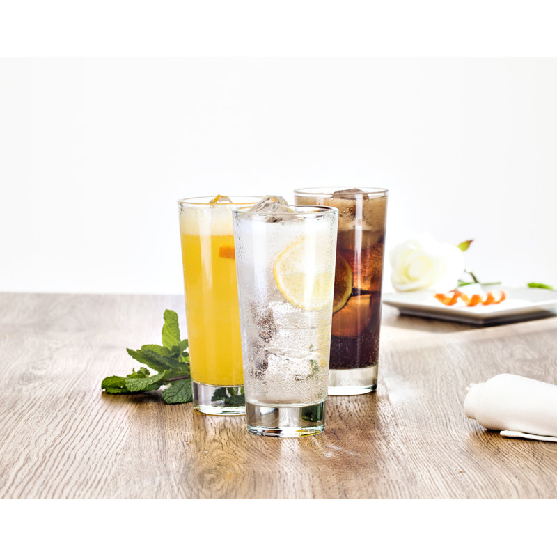 Fortessa Basics Elixir Everyday Stackable Quality Super Clear Glassware Kitchen And Barware Great For: Mixed Drinks/Cocktails, Water, Juice, Iced Tea, Soft Drinks., Double Old Fashioned/Rocks, 12 Ounce