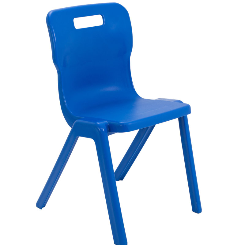 Kristen Children's Desk / Activity Chair, Blue, H56.3 x W36 x D34cm