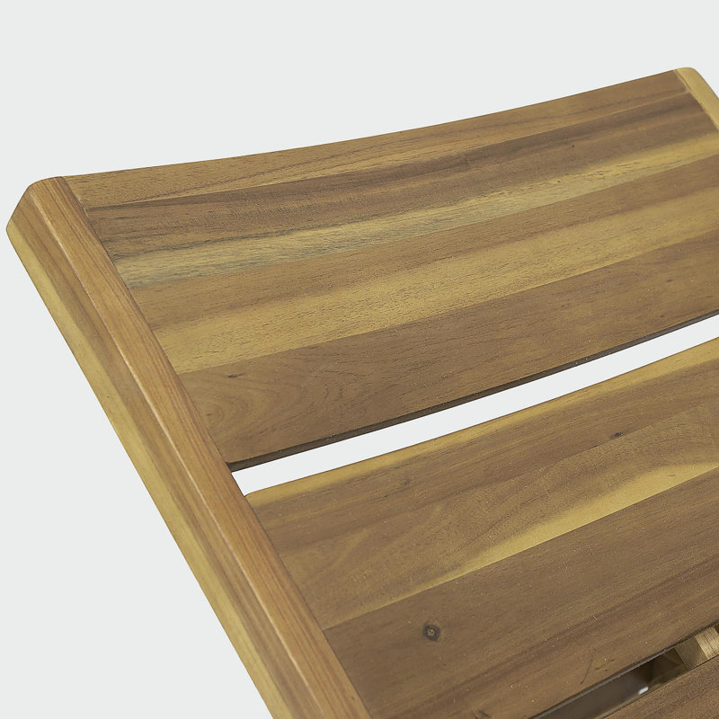 Chaise longue en bois, Naturel