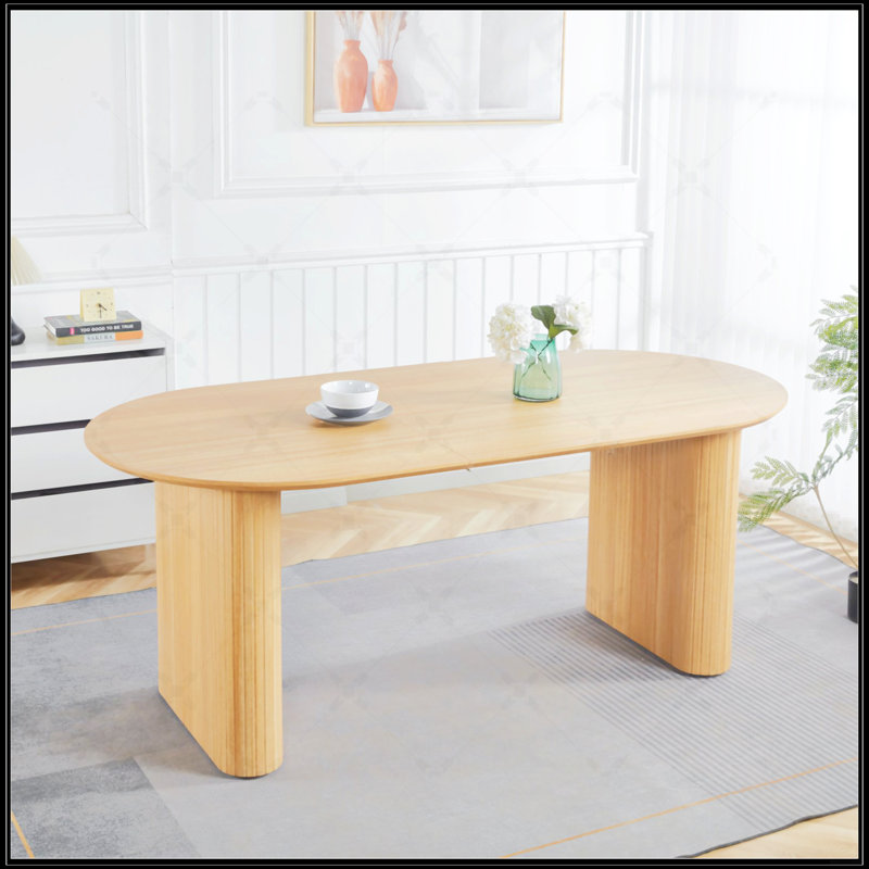 Table extensible, Chêne