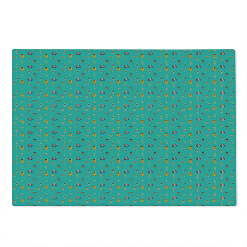 Multicolore planche à découper Ambesonne