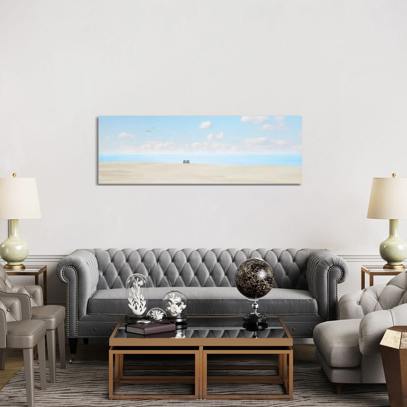 Beachscape Panorama VII by James McLoughlin - Wrapped Canvas Panoramic Print, 152.4 cm H x 50.8 cm W