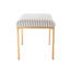 Repose-pieds standard carré de 18 po Randalia-1748157112