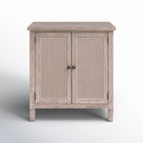 Charleston 2-Door Cane Cabinet