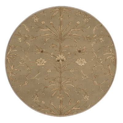 Tapis beige français lavable à la machine