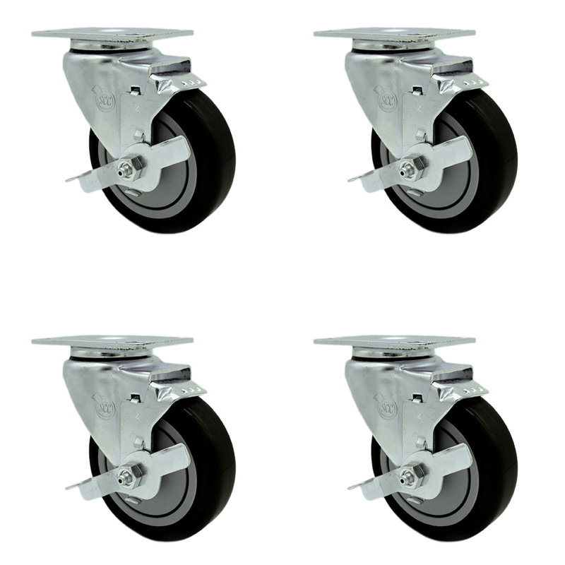 Regency U-Boat Utility Caster, Black