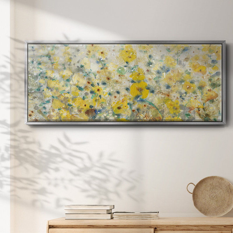 «Cheerful Garden II», toile encadrée, H 24 po x l 60 po