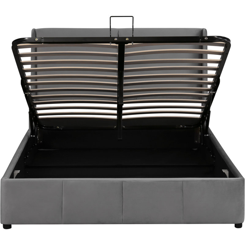 Eleanor Upholstered Ottoman Storage Bed, European Double (140 x 200cm)