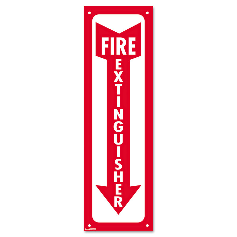Enseigne extincteur d’incendie