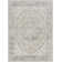 Watts Machine Washable Oriental Gray/Blue Area Rug