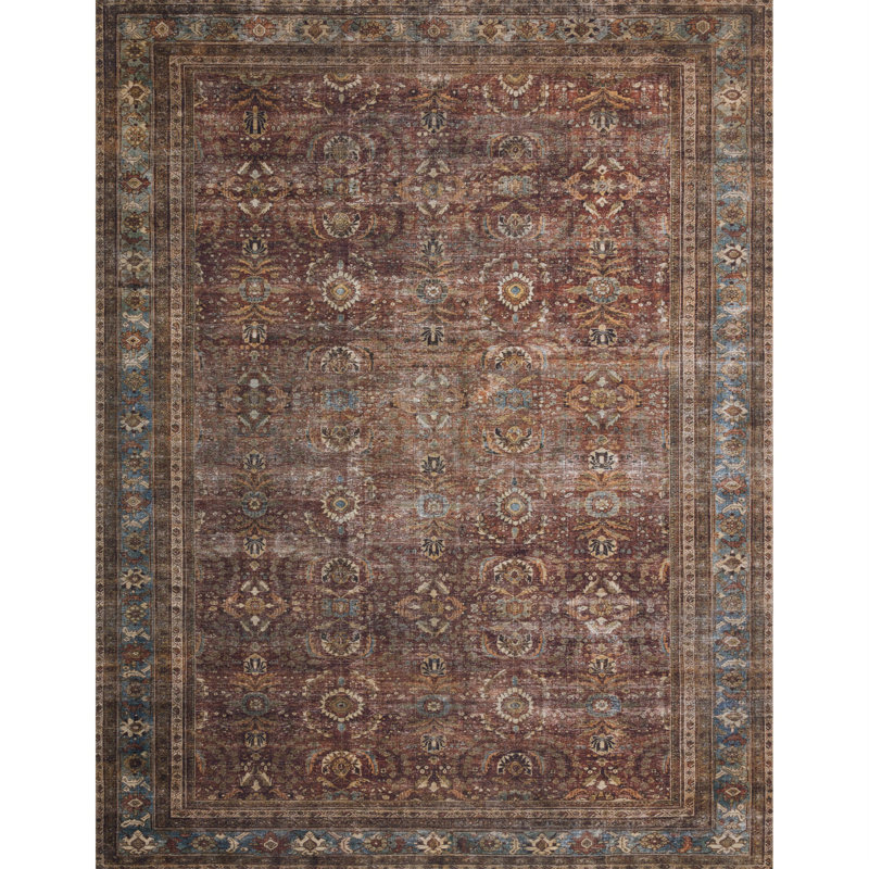 Gertrudes Oriental Indoor Rug, Rectangle 3'6" x 5'6"
