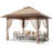 13X13ft Outdoor Pop Up Gazebo, Height Adjustable Pop Up Tent Gazebo With Mesh Cover-110771500