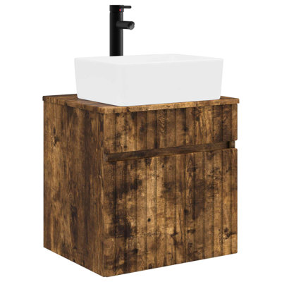 Single Bathroom Vanity with Ceramic Basin