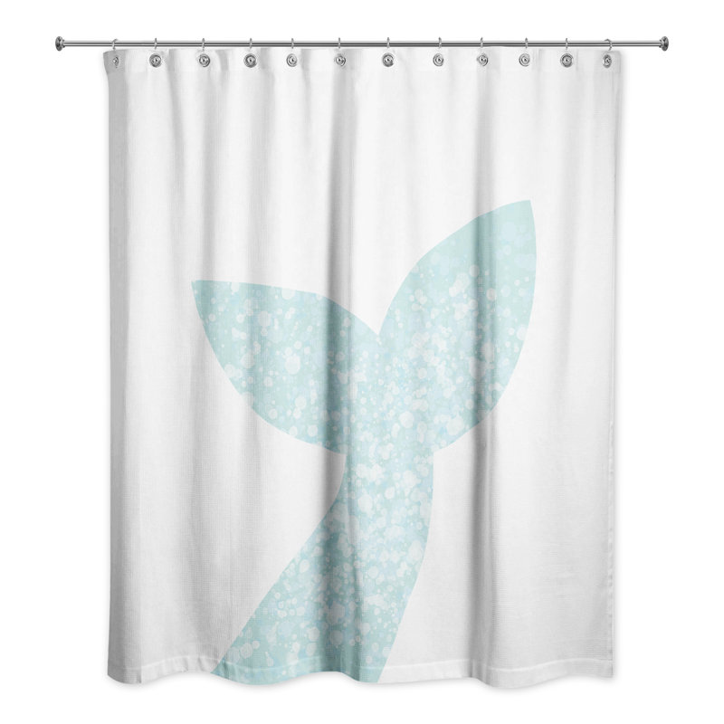 Rideau de douche simple Mermaid