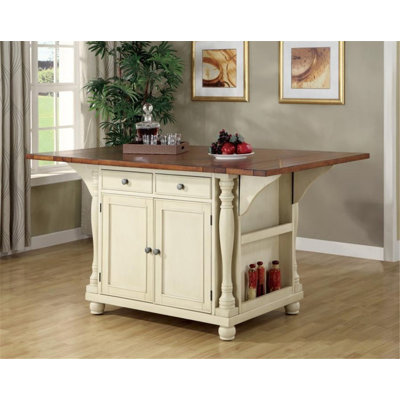 Kirst Solid Wood Kitchen Island