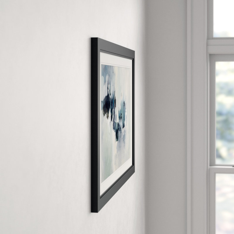 «Limmerick Breeze», reproduction d'art, Cadre noir, H 30 po x l 44 po x P 1 po
