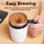 Tasse à café automatique en acier inoxydable 304 portable-1492209124