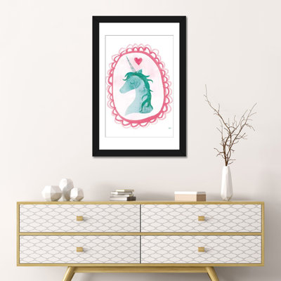 «Unicorn Magic II», reproduction sur toile tendue