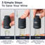 Deiss Lux 2-Piece Wine Bottle Stopper Set, Reusable Vacuum Wine Preservers With Date Markers