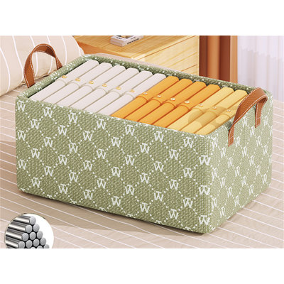 Boîte de rangement pour vêtements Rosecliff Heights