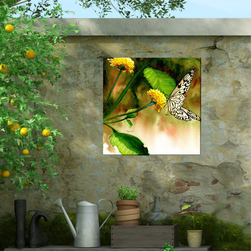 Art mural sur toile Butterfly Kiss
