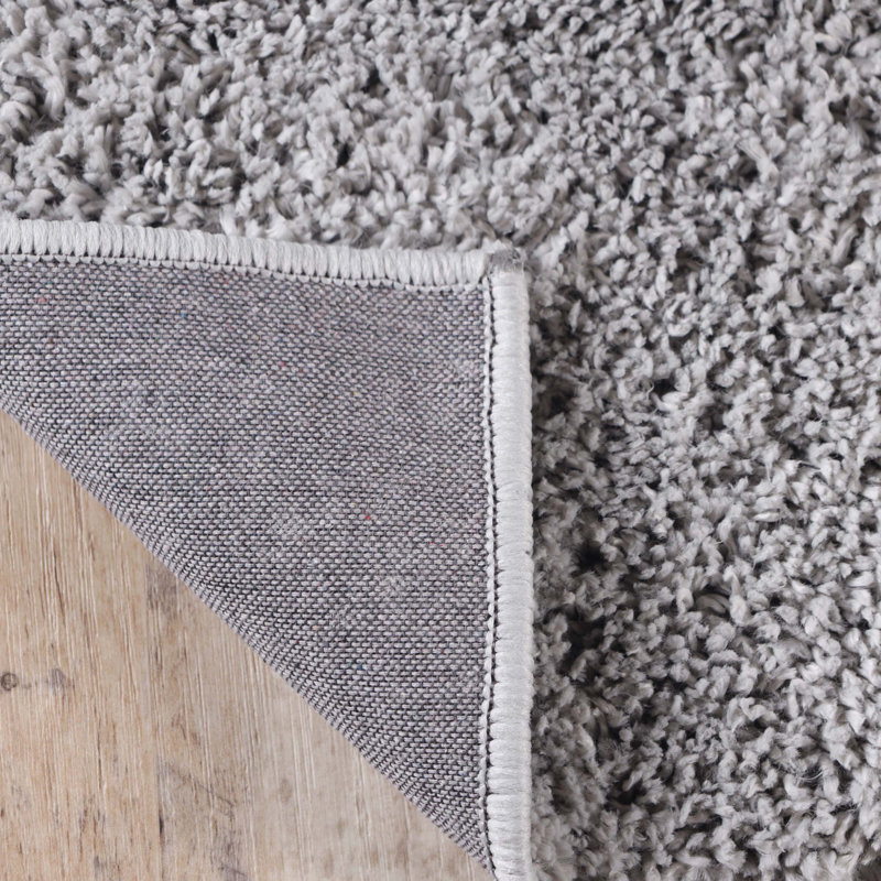 Tapis d'intérieur à poils longs 100% polypropylène doux Superior Berlin, Rectangle de 5 pi x 8 pi