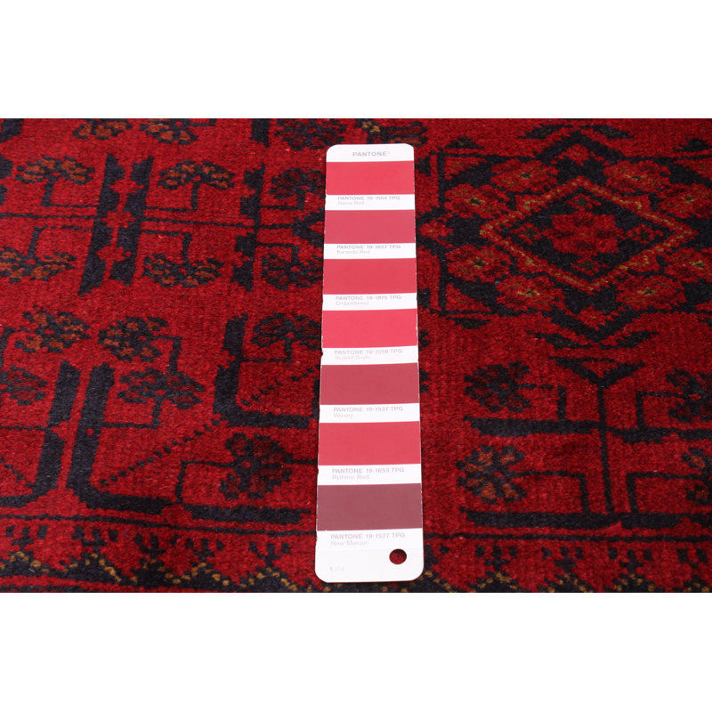 Tapis unique en laine noué à la main 4 pi 1 po x 6 pi 4 po nouvel âge Brinnon