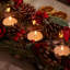 Wood Tabletop Tealight Holder