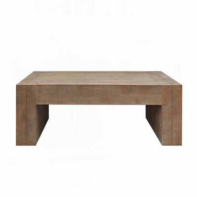 49" Farmhouse Wood Coffee Table