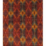 Handmade Wool Ikat Area Rug