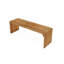 Bureau d'ordinateur extra long pour 2 personnes, grand poste de travail moderne en bois pour le bureau à domicile, bureau double et table d'écriture, maison de campagne