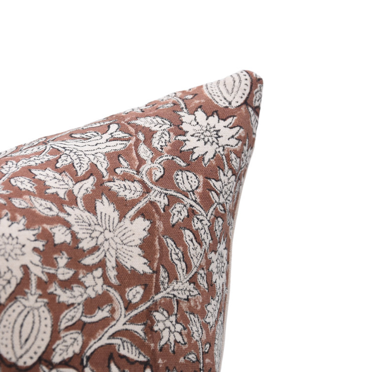 Hillview Embroidered Outdoor Pillow Covers Flower India