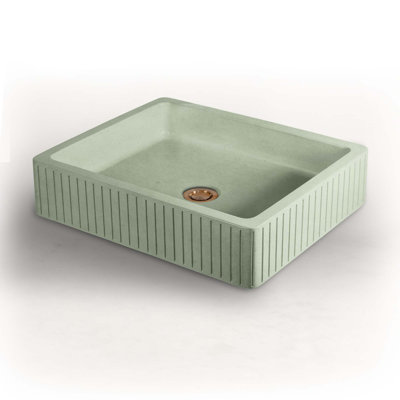 Newterra 17.38 in. L Bathroom Sink