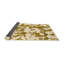 Tapis vert en laine Power Loom-1598046824