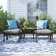 Modean 3 Piece Rattan Seating Group with Cushions