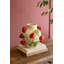  Petit vase en céramique à petites fraises - poterie de baies de 8 po de hauteur fabriquée à la main