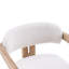 Chaise en bois massif Chatwin avec siège rembourré (table non incluse)-124611376-124611377