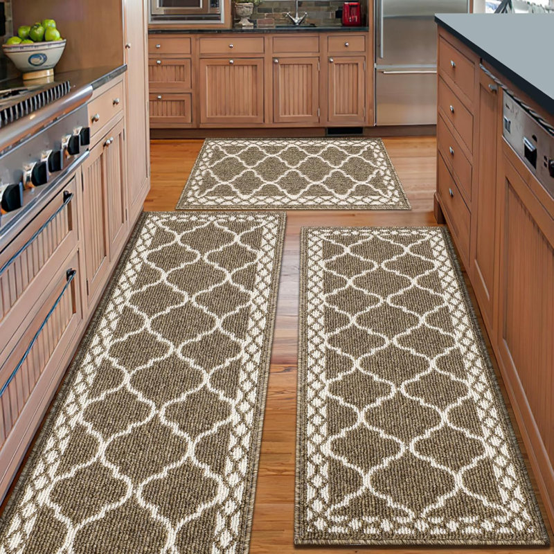 Tapis de cuisine, Brun