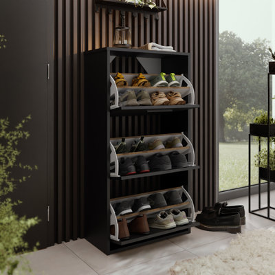 15 Pair Shoe Storage Cabinet