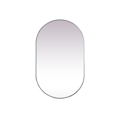 Elington Metal Oval Mirror